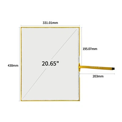 Touch screen 3M 98-1100-0106-6 SCT3250 20.Sensore touch da 65 pollici
