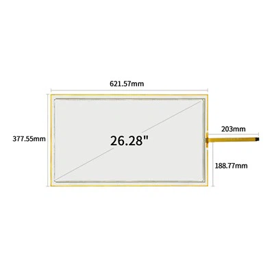 Touchscreen 3M da 26,28 pollici 98-0003-0098-9