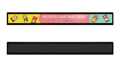 Hotel del centro commerciale con display LCD allungato ultra ampio da 23,1 pollici